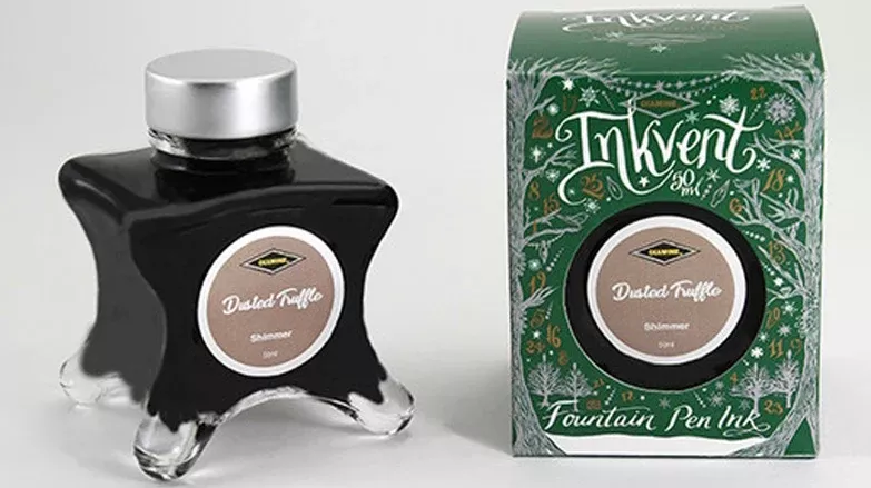 Diamine Green Edition Shimmer (50ml) - Dusted Truffle