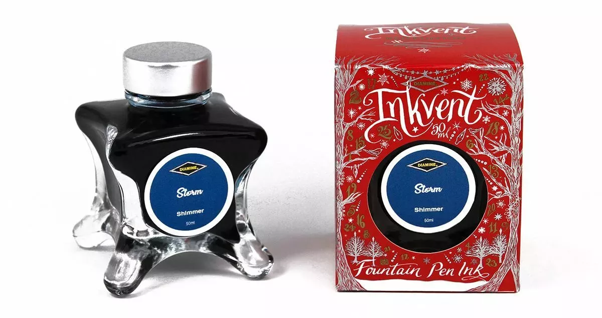 Diamine Red Edition Shimmer (50ml) - Storm
