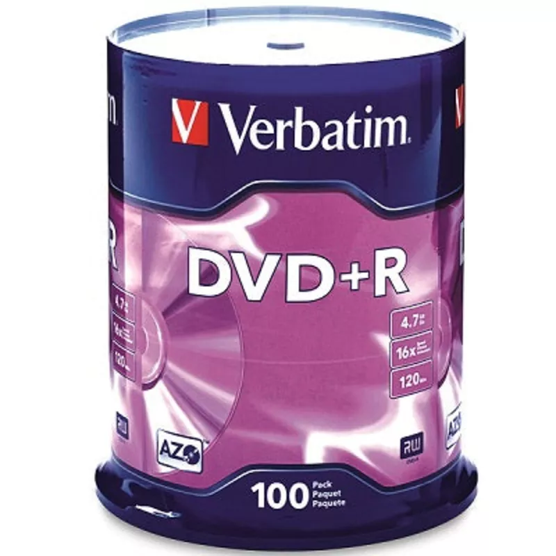 DVD+R 100-PIECE SPINDLE 16X 4.7GB