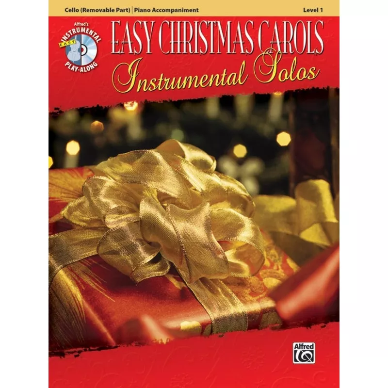 Easy Christmas Carols Inst Solos Cello Bk/CD