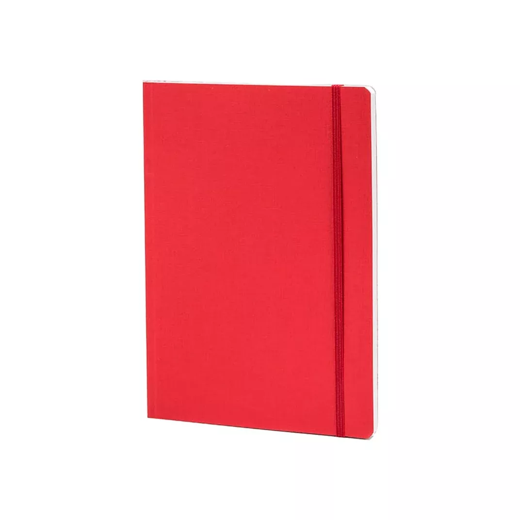EcoQua A5 Ruled - Red