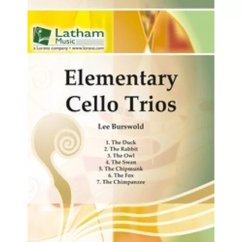 Elementary Cello Trios Sc/Pts –