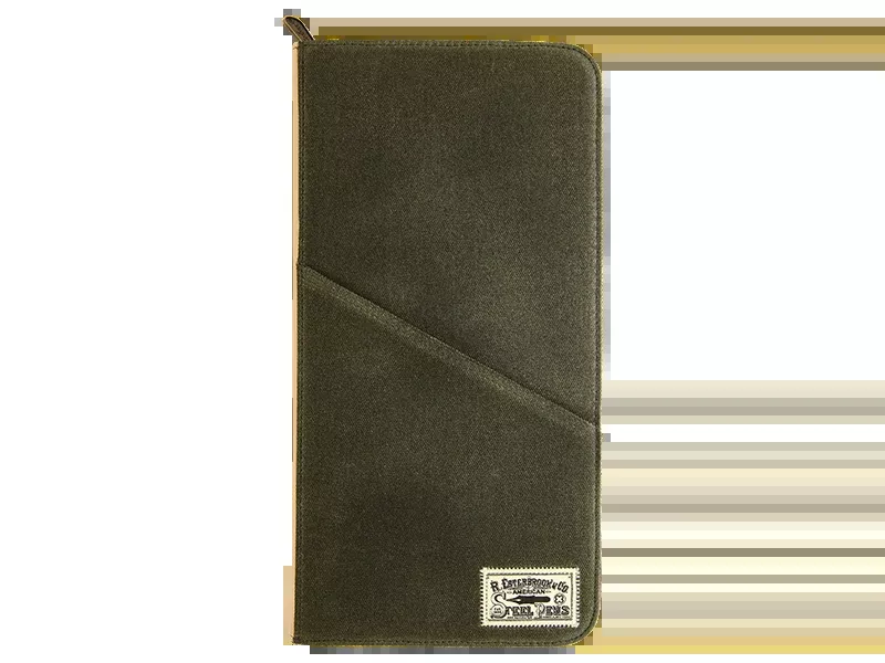 Esterbrook Canvas 40 slot Pen Case - Army Green