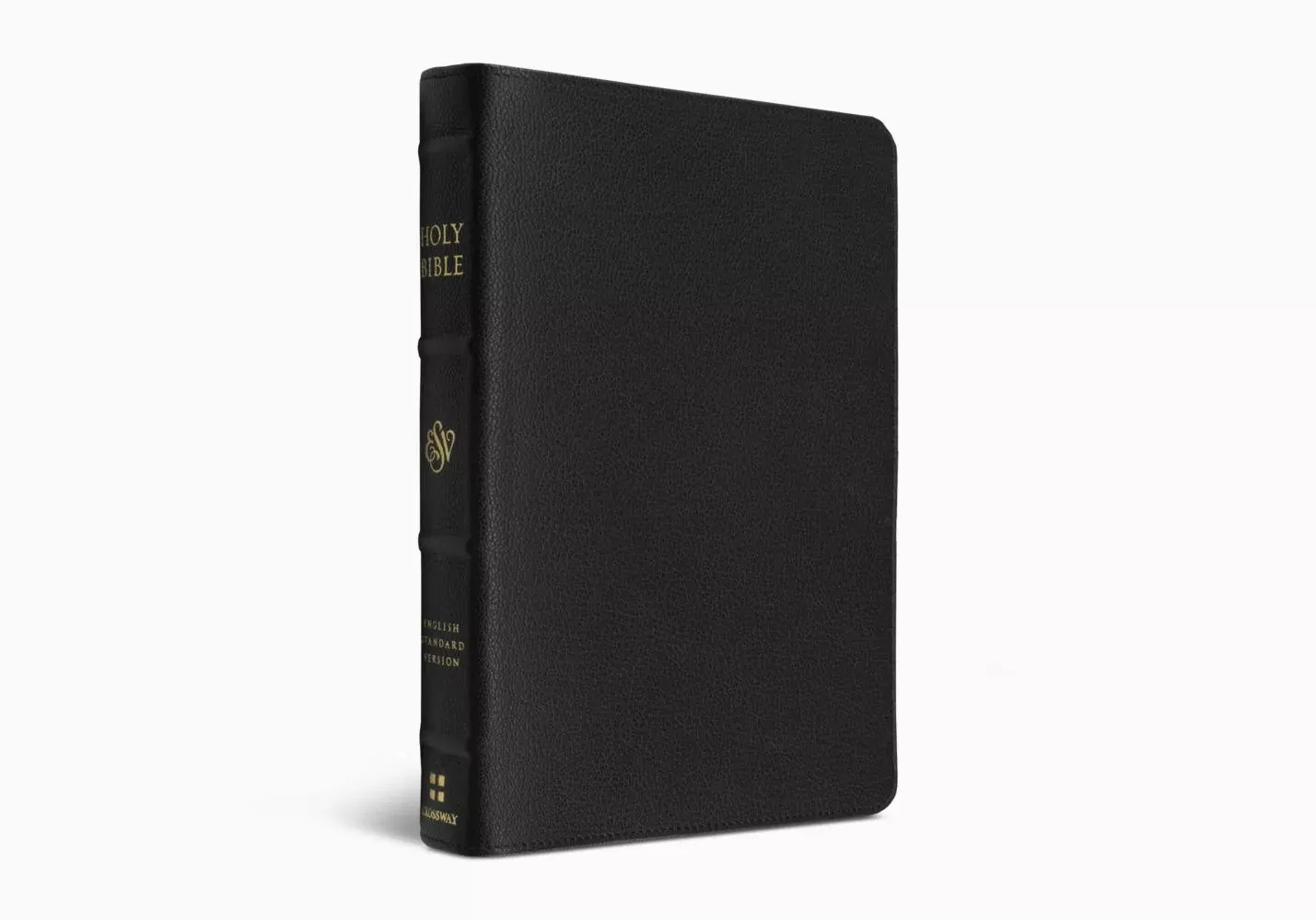 ESV Heirloom Bible, Alpha Edition - Goatskin Black