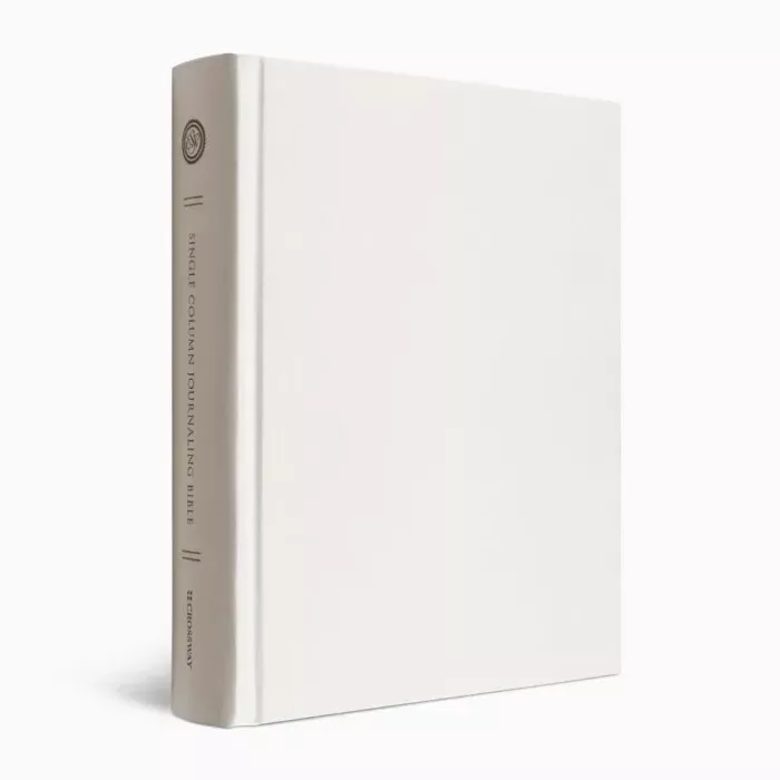 ESV Single Column Journaling Bible (Hardcover, Customizable Cover)