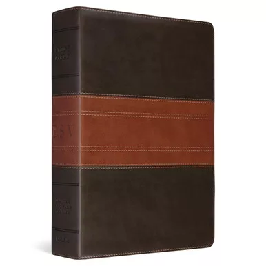 ESV Study Bible (TruTone, Forest/Tan)