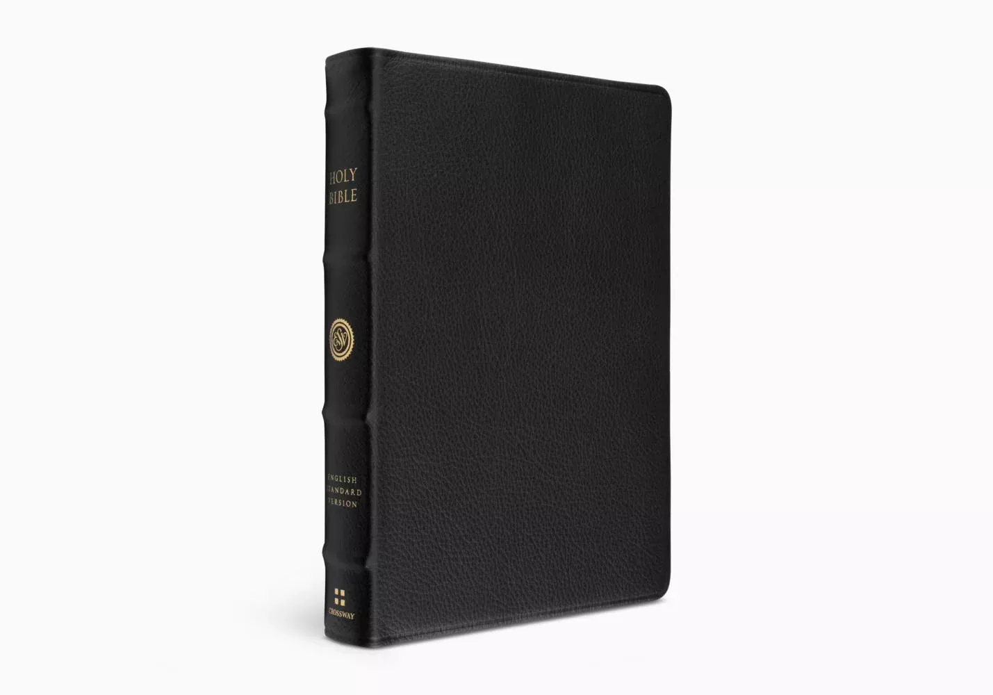ESV Verse-by-Verse Reference Bible - Top Grain Leather, Black