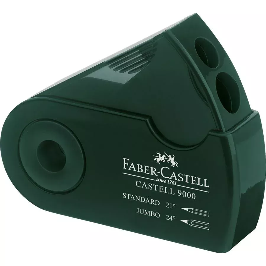 Faber-Castell Double Hole Sharpener (Green)
