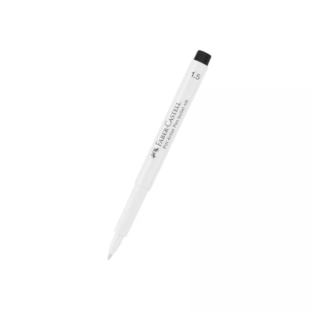 Faber-Castell PITT Artist Pen Bullet Nib 1.5mm White