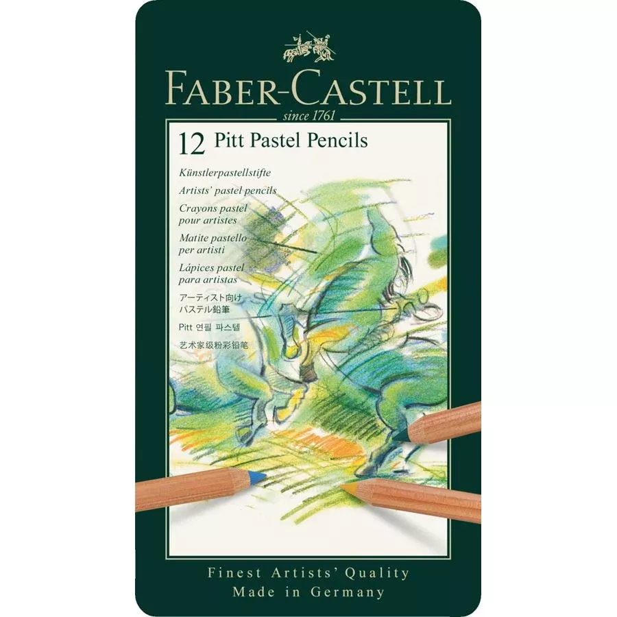 Faber-Castell PITT Pastel Pencil Set of 12
