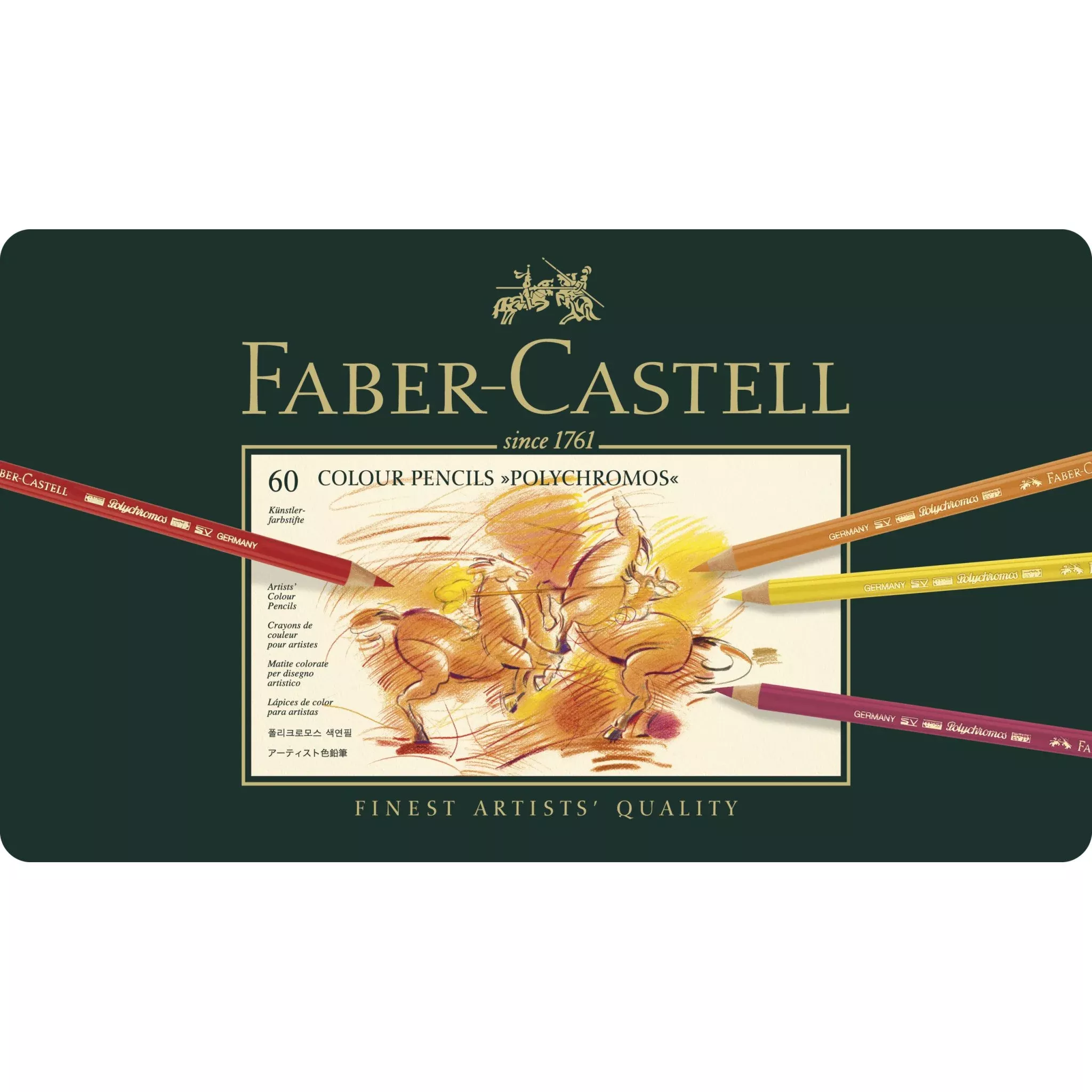 Faber-Castell Polychromos Artist Colour Pencil Set of 60