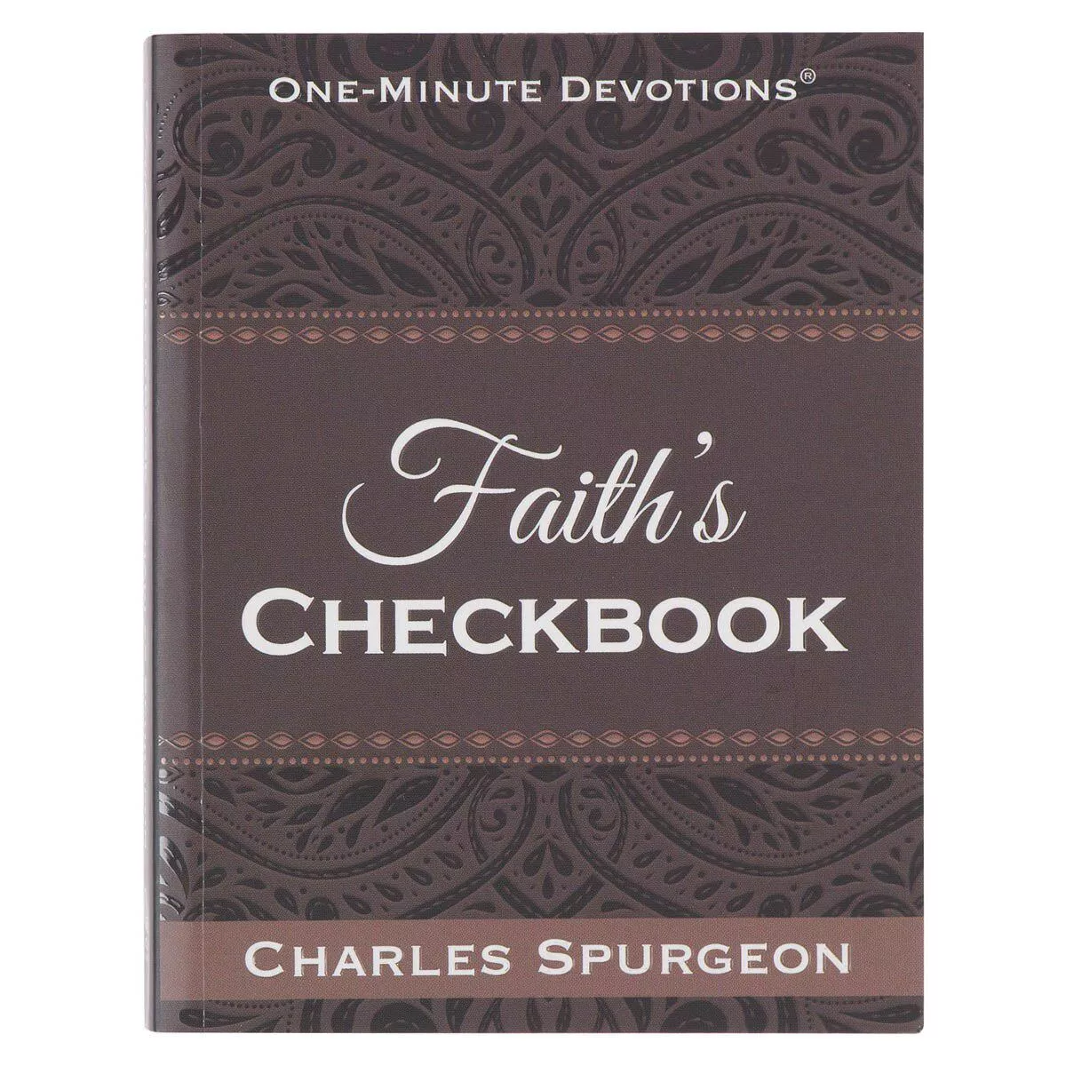 Faith’s Checkbook Brown Softcover One-Minute Devotions