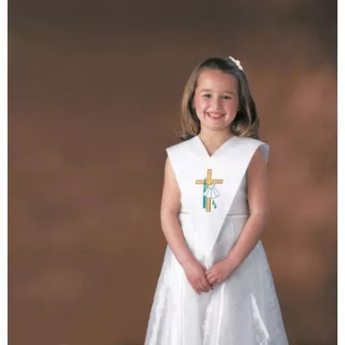Felt Baptismal Pinafore-(Pack of 12)