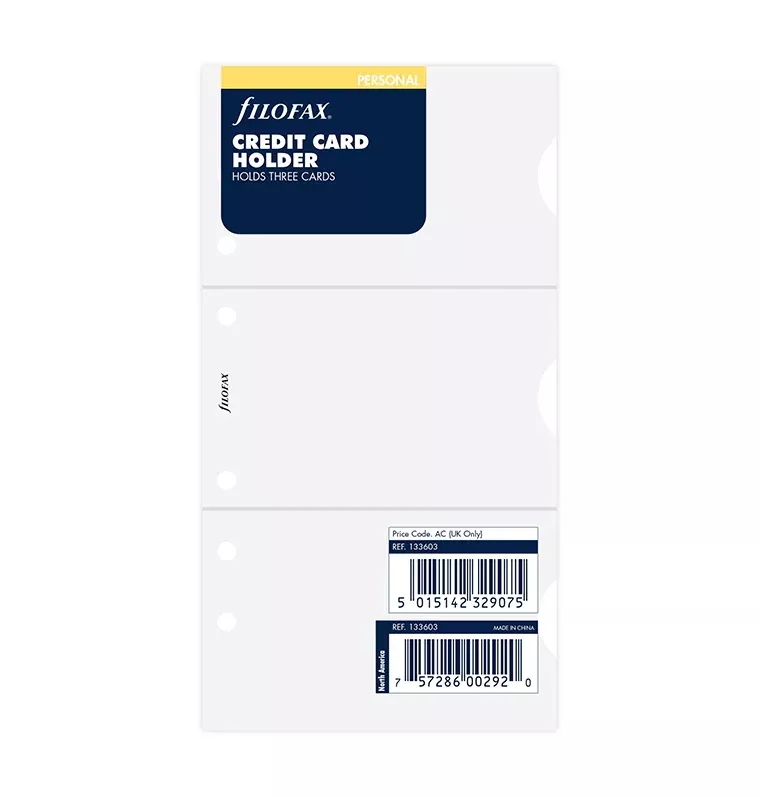 Filofax Credit Card Holder - Personal