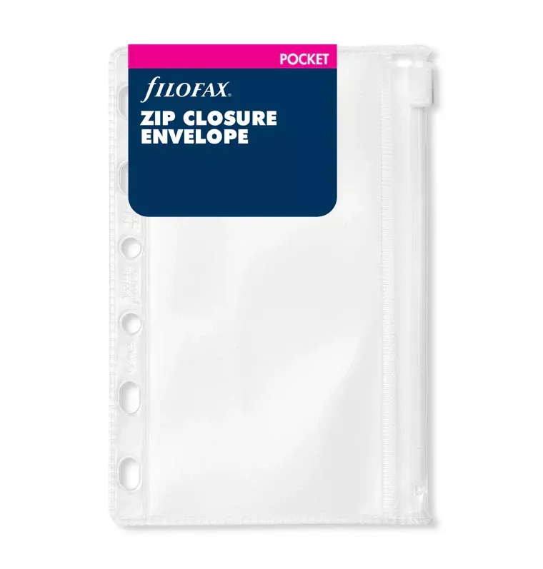 Filofax Zip Closure Envelope - Pocket