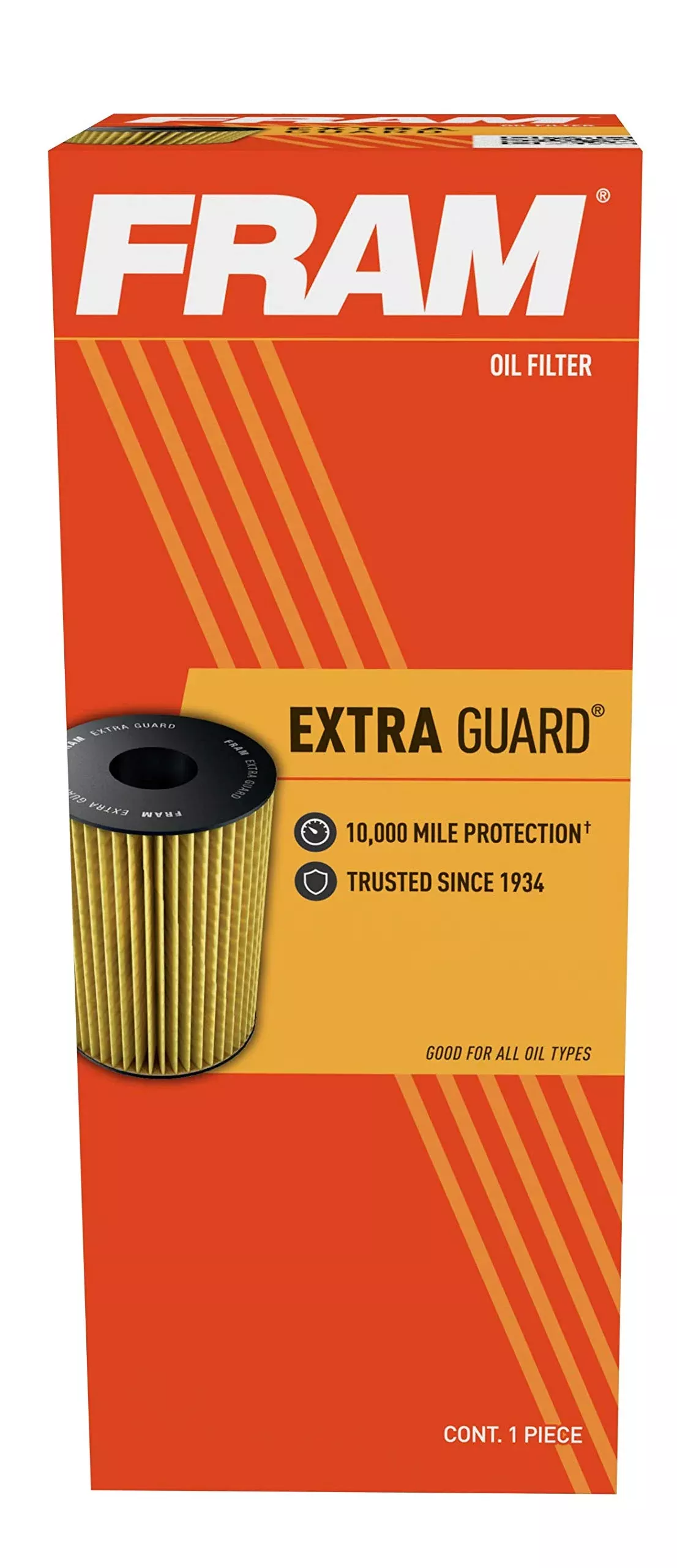 Fram Extra Guard Ch10323, 10K Mile Change Interval Oil Filter