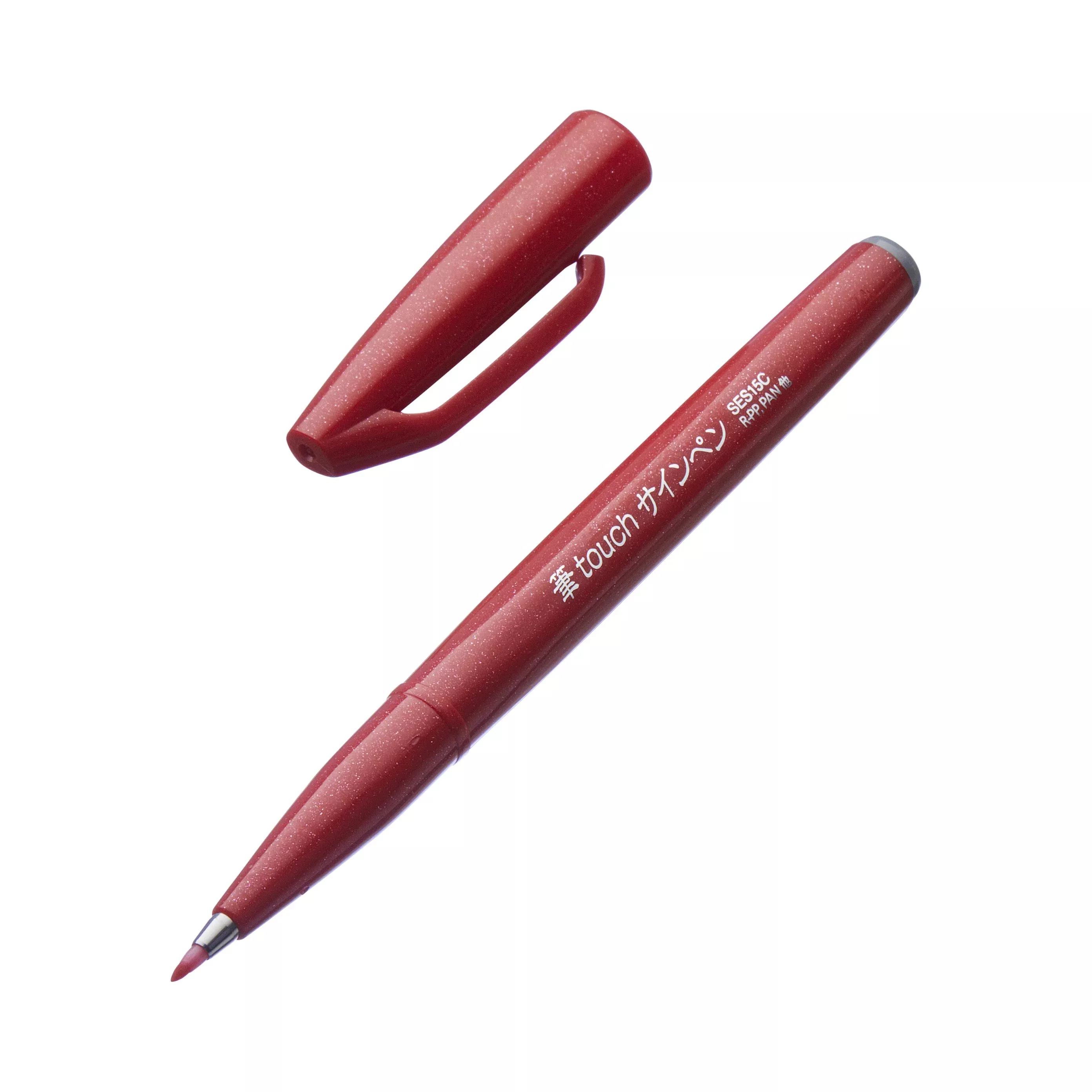 Fude Touch Brush Sign Pen - Red
