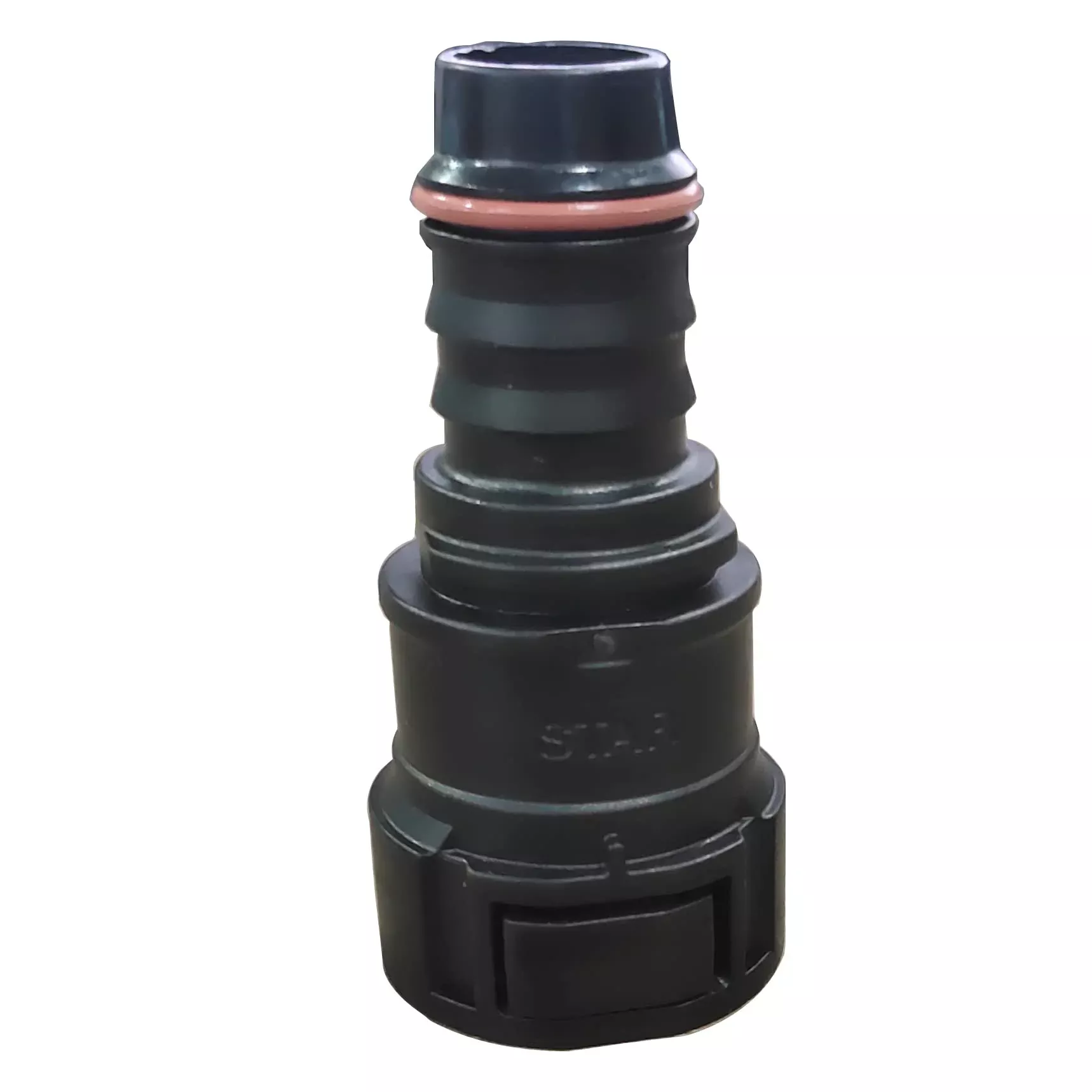 Fuel Line Quick Connector 5/8 Bundy Female To Barb Straight Quick Dis-Connect For 5/8 Steel To 9/16 Nylon Tubing
