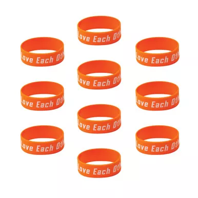 Galaxy VBS Love Each Other Wristbands (Pkg. of 10)