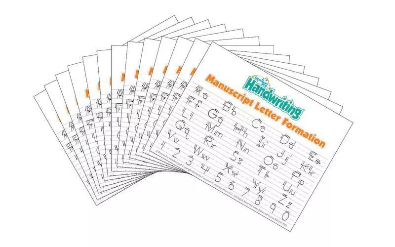 Handwriting Desk Cards