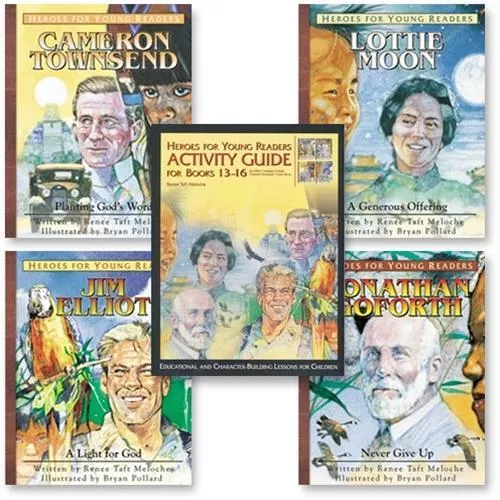 HEROES FOR YOUNG READERS Activity Package For books 13-16