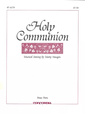 Holy Communion--Musical Setting (Instrumental Parts)