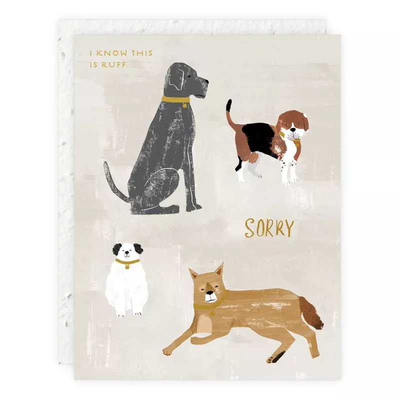 I Know This Is Ruff Plantable Card