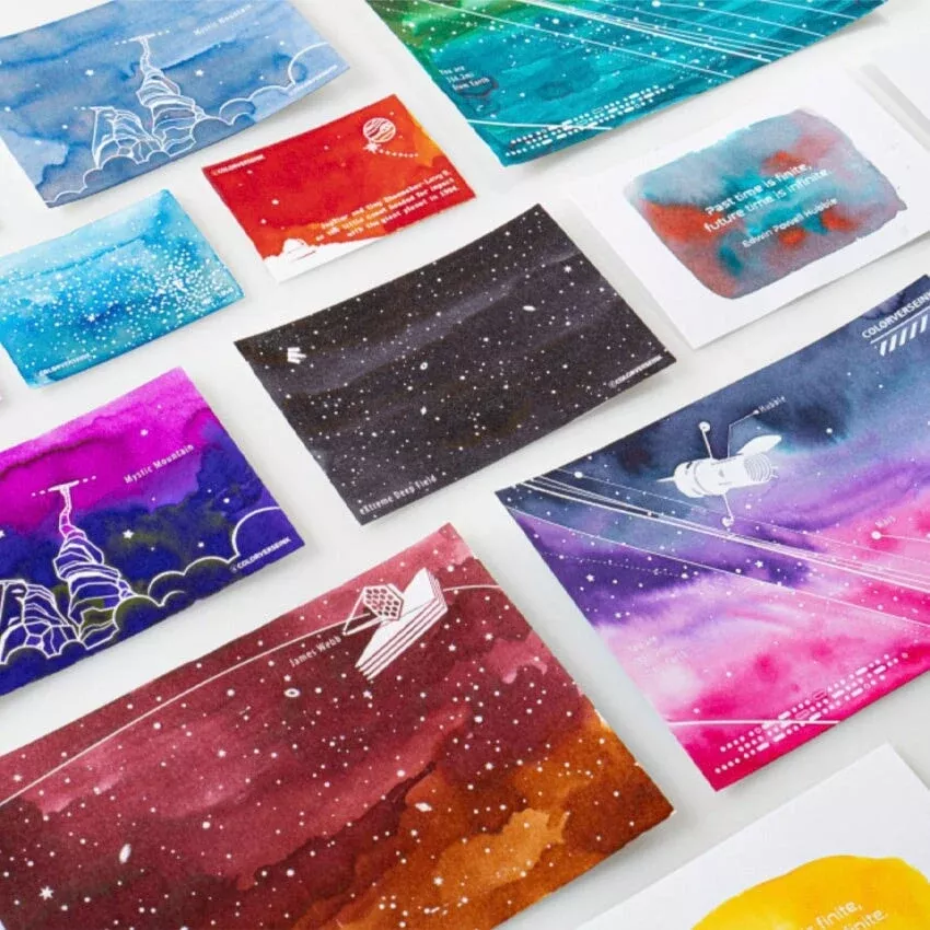 Ink Swatch Cards - Colorspace Size C (Hubble)