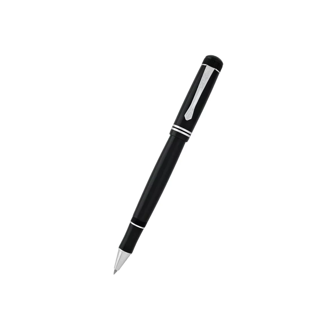 Kaweco DIA2 Rollerball Pen - Black with Chrome Trim