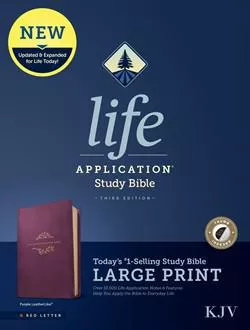 KJV Life Application Study Bible, Third Edition, Large Print with Thumb-Indexing