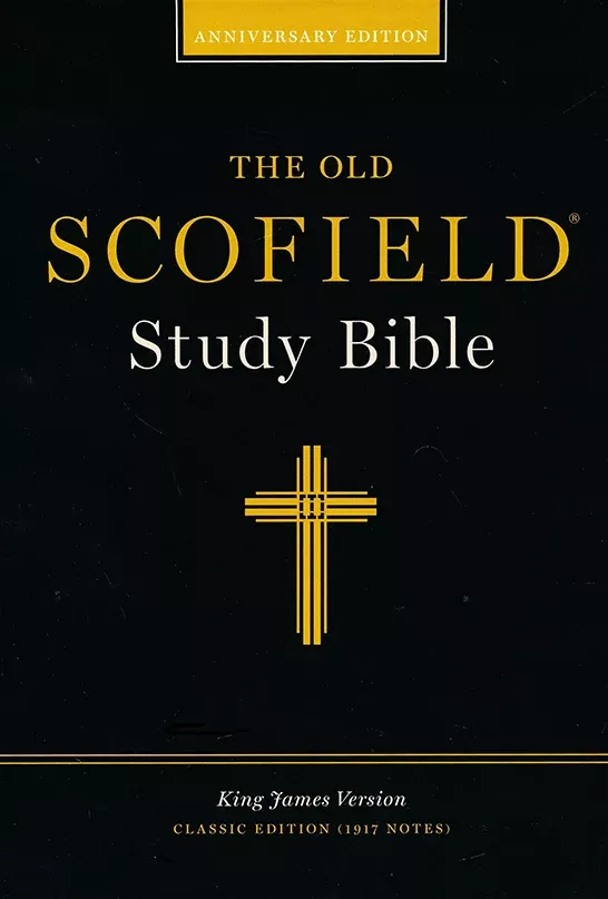 KJV Scofield Study Bible Classic Edtion #291RL Black Bonded