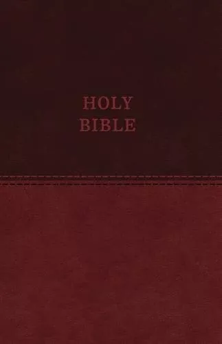 KJV Thinline Bible Brown Leathersoft