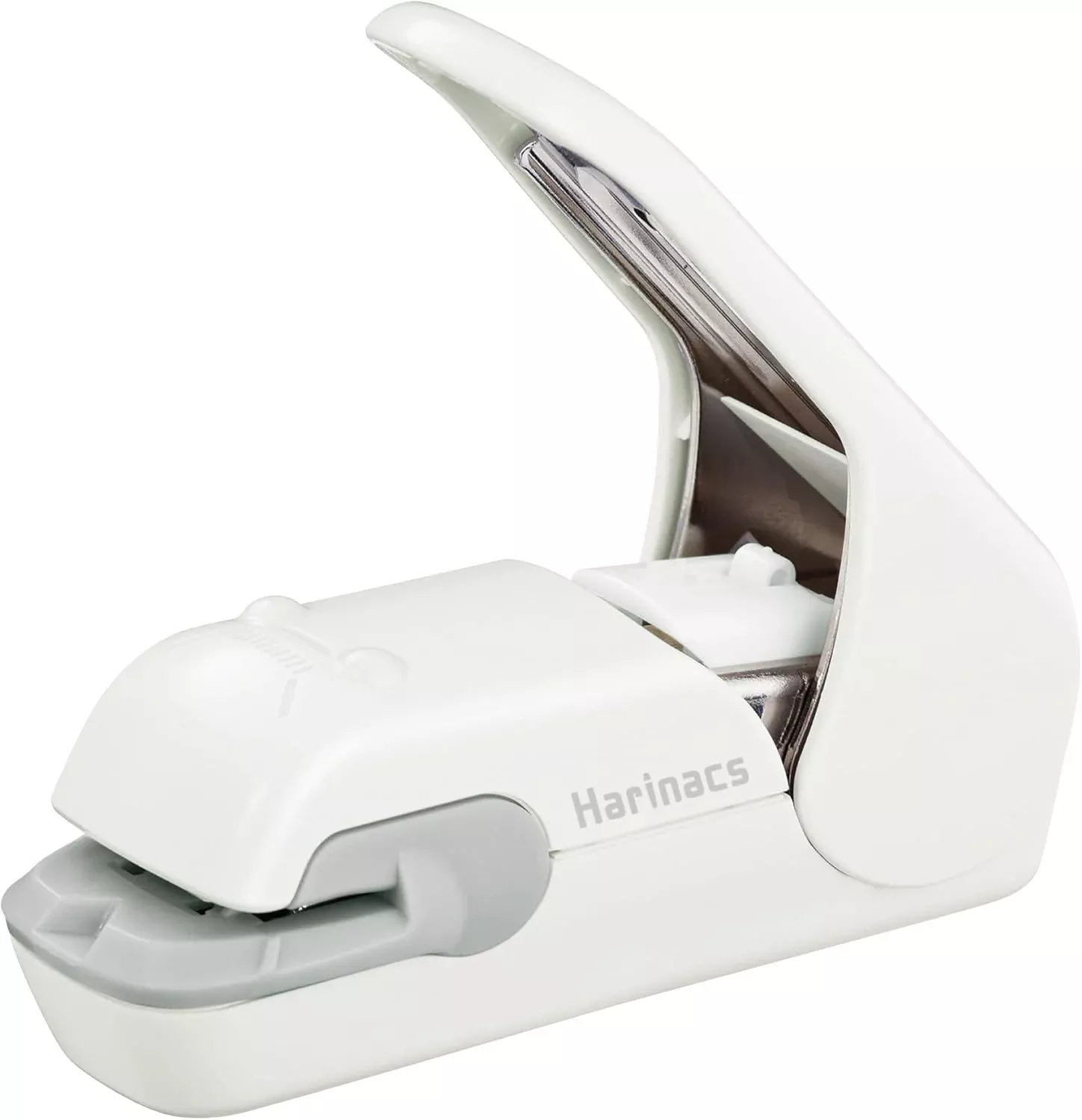 Kokuyo Harinacs Press Staple-less Stapler - Pale White