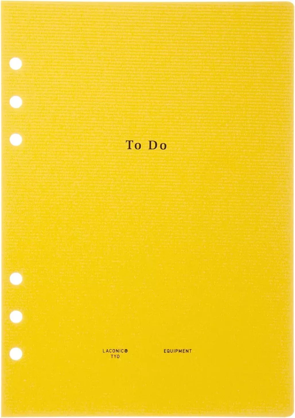 Laconic Style A5 Notebook Refill - To Do