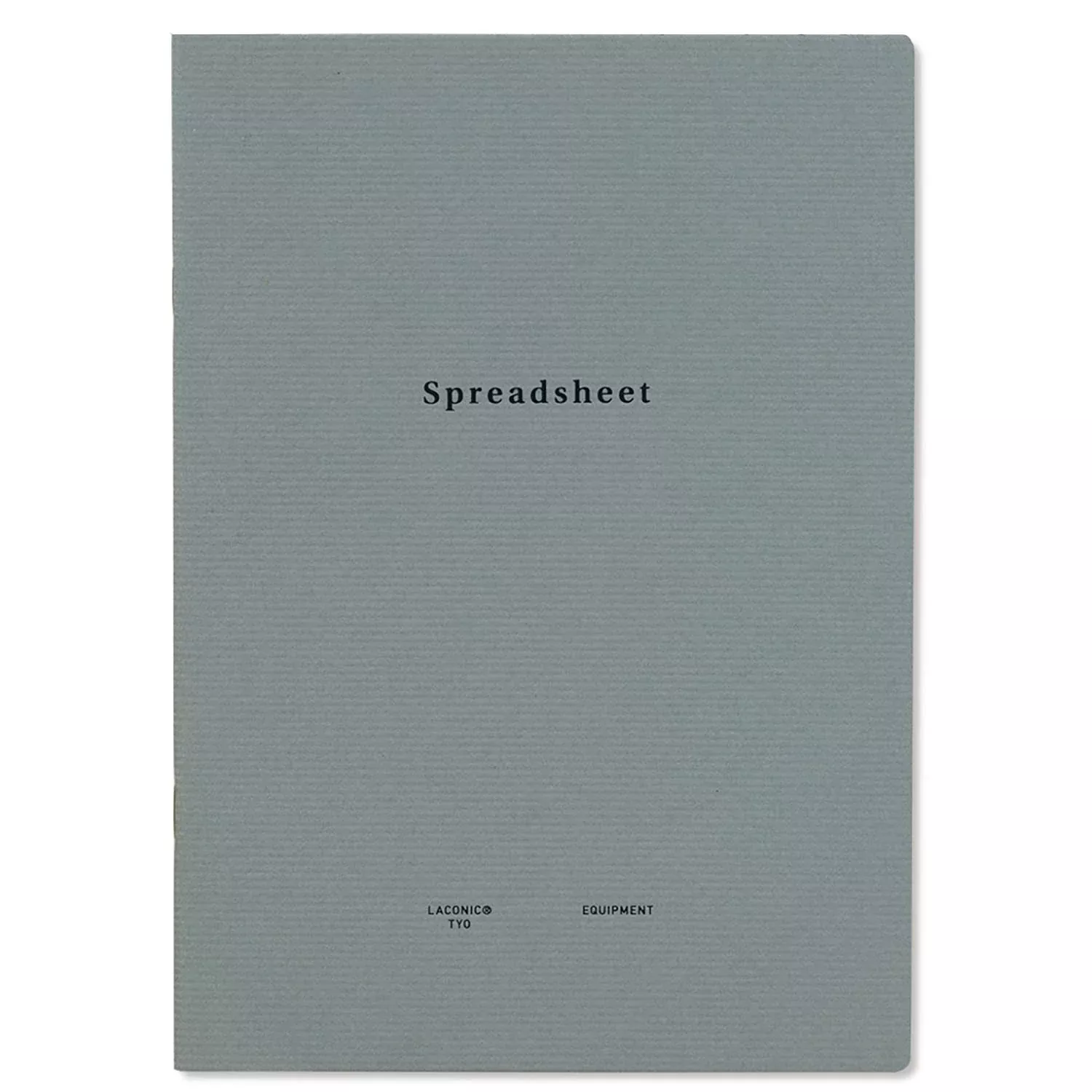 Laconic Style Notebook A5 Spreadsheet