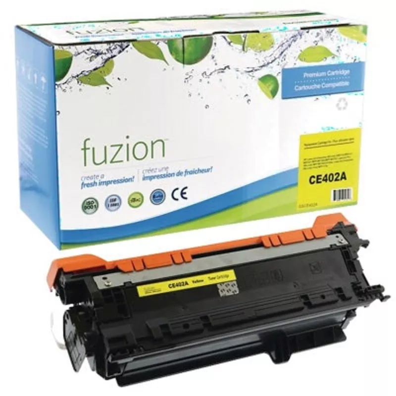 LASER TONER-HP #507A CE402A COMPATIBLE, YELLOW