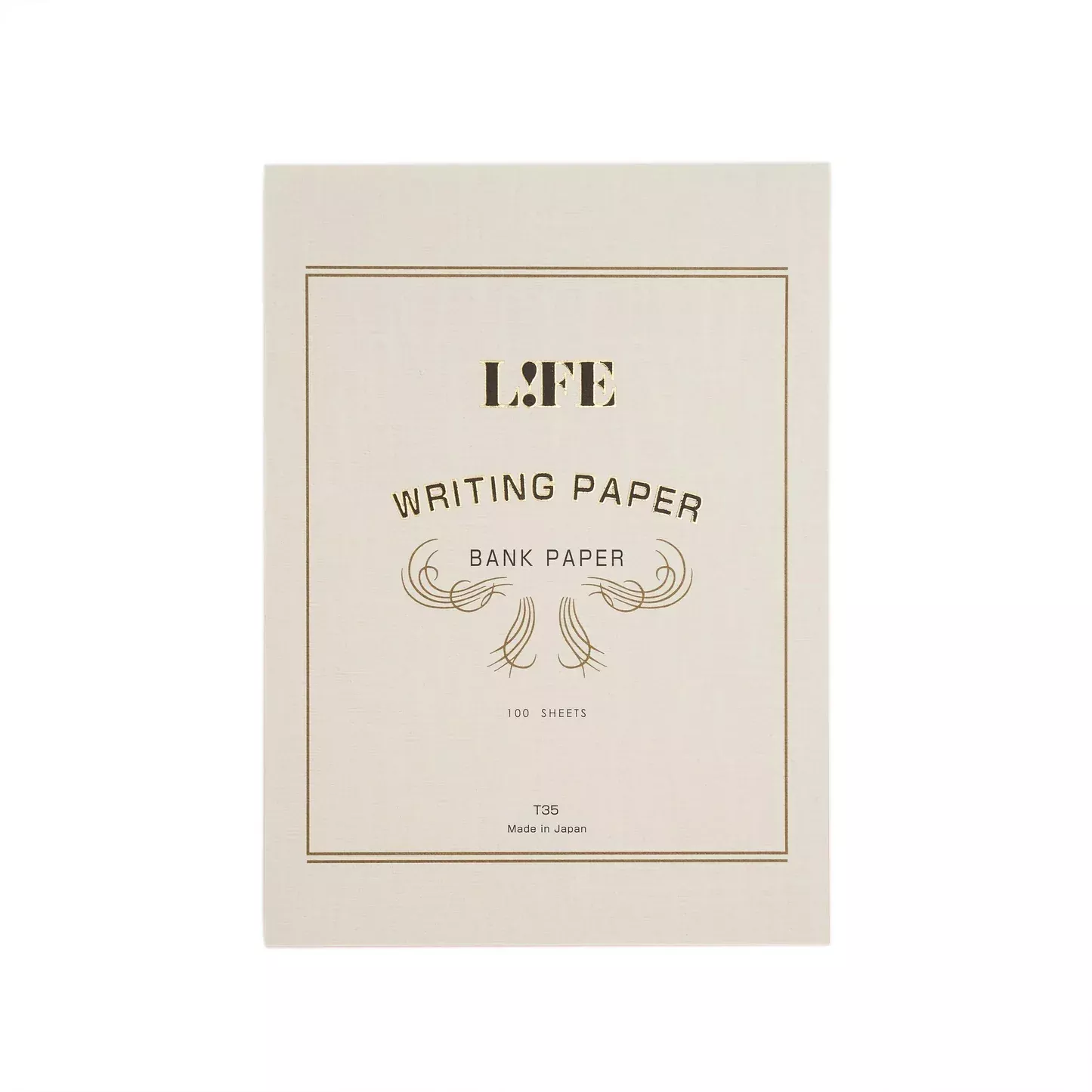Life A5 Bank Paper Pad - White