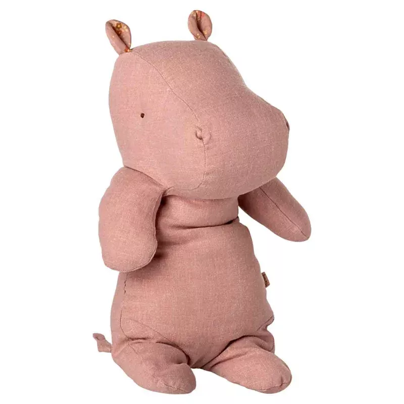Maileg Safari Friends Hippo Medium Rose