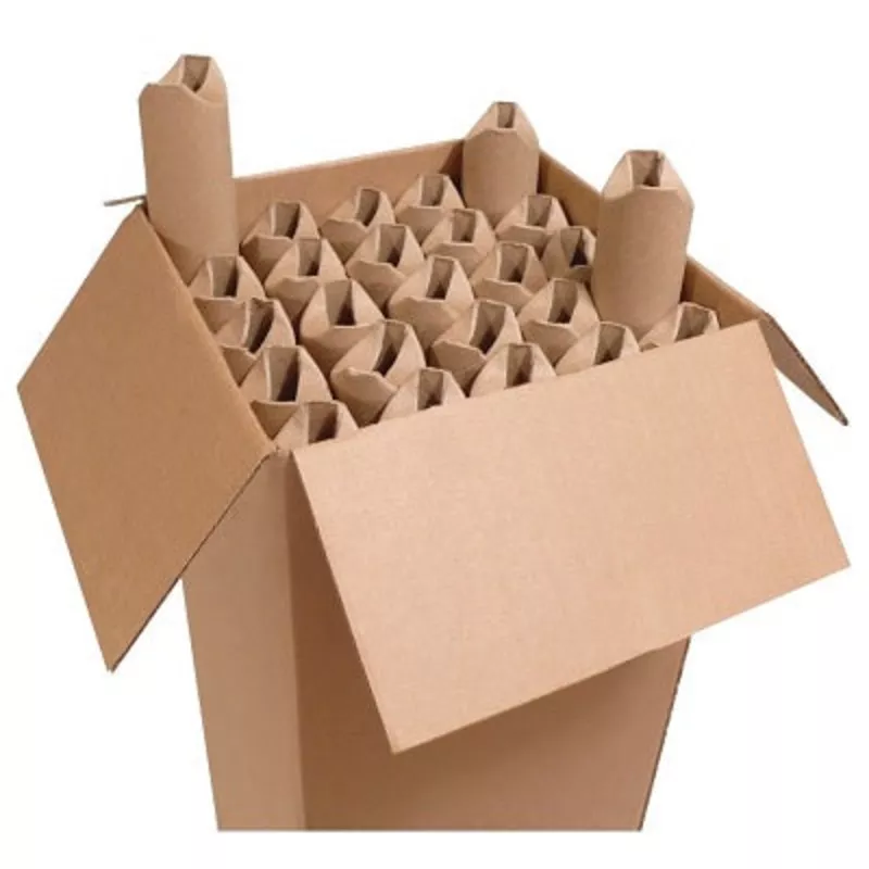 MAILING TUBE-CRIMPED ENDS, 2″ X 18″, KRAFT