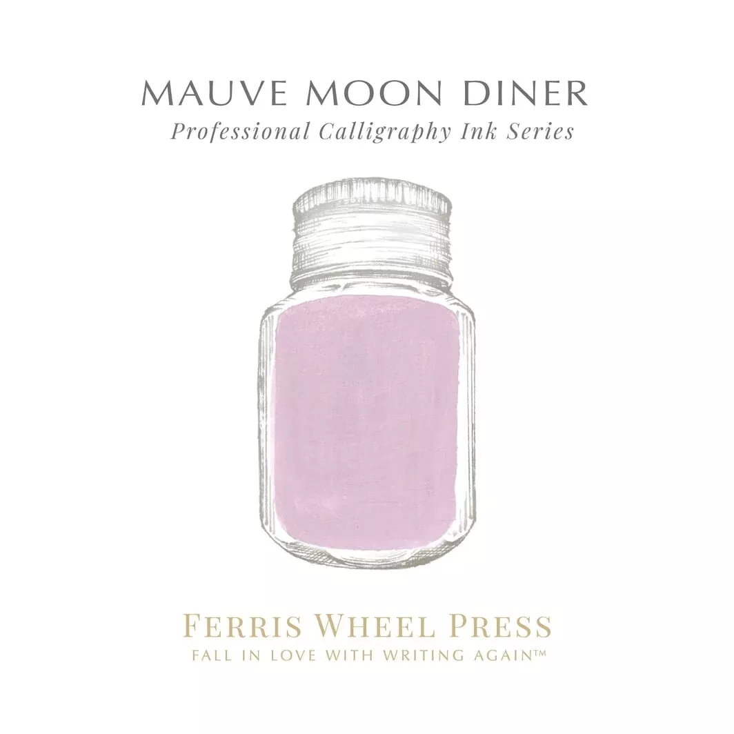 Mauve Moon (Calligraphy Ink) - 2ml