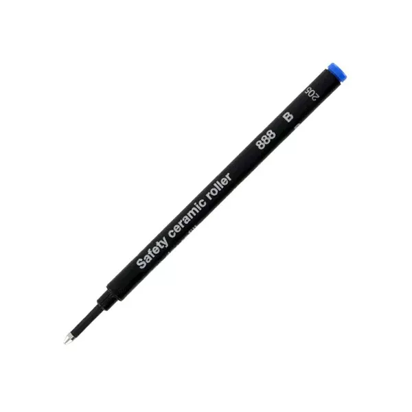 Monteverde 888 Ceramic Refill To Fit Capped Rollerball Pen Blue