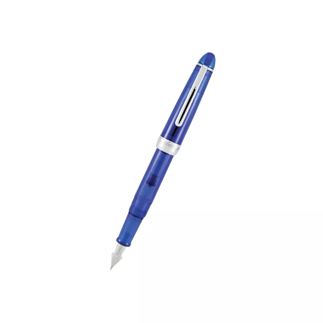 Monteverde Monza 3 Fountain Pen Set Blue Medium, Fine, Flex