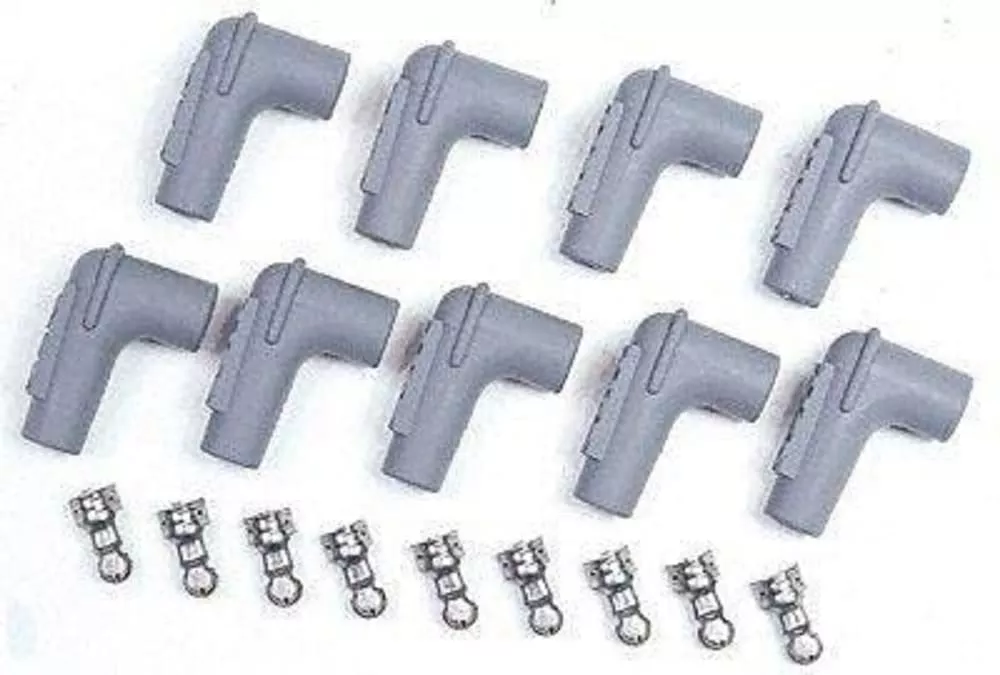 Msd 8850 Spark Plug Wire Boot Kit, (Set Of 9)