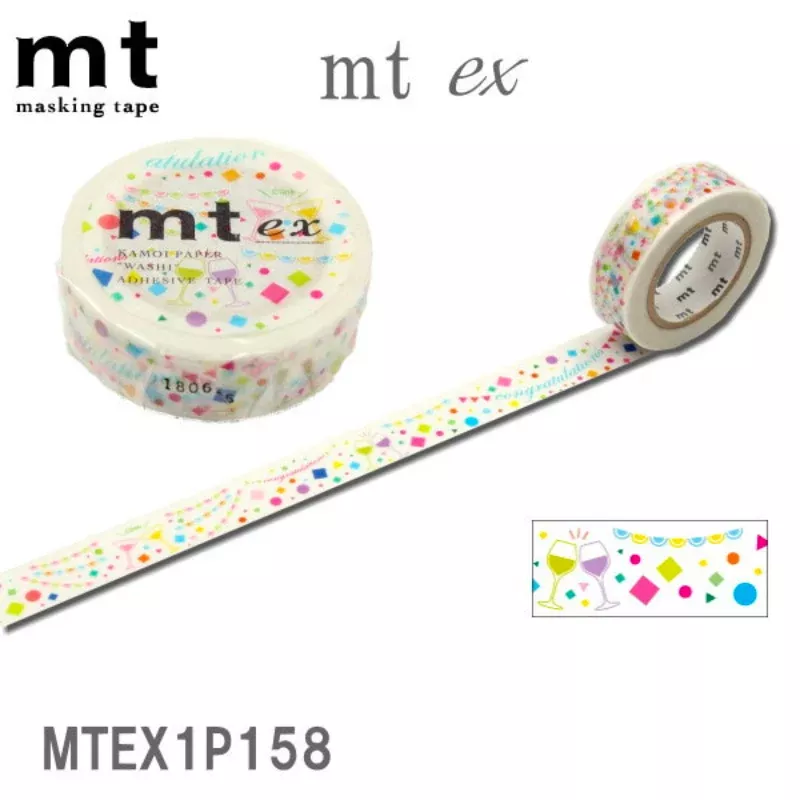 MT EX Washi Tape - Cheers