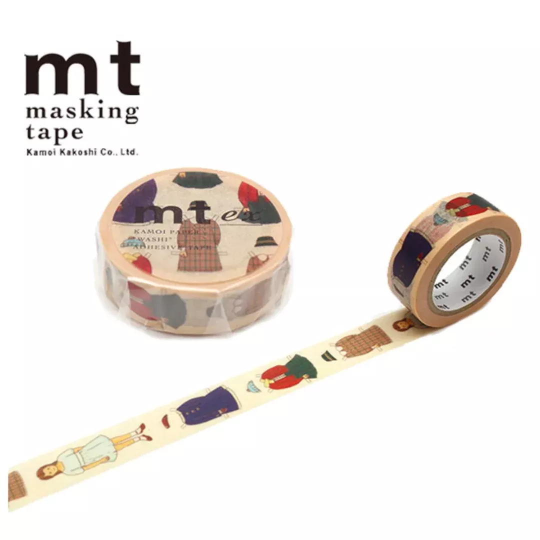 MT EX Washi Tape- Dress-Up Autumn / Winter
