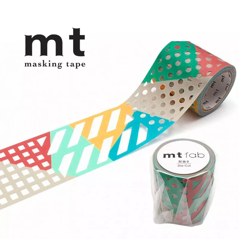 MT Fab Washi Tape - Color & Pattern Block