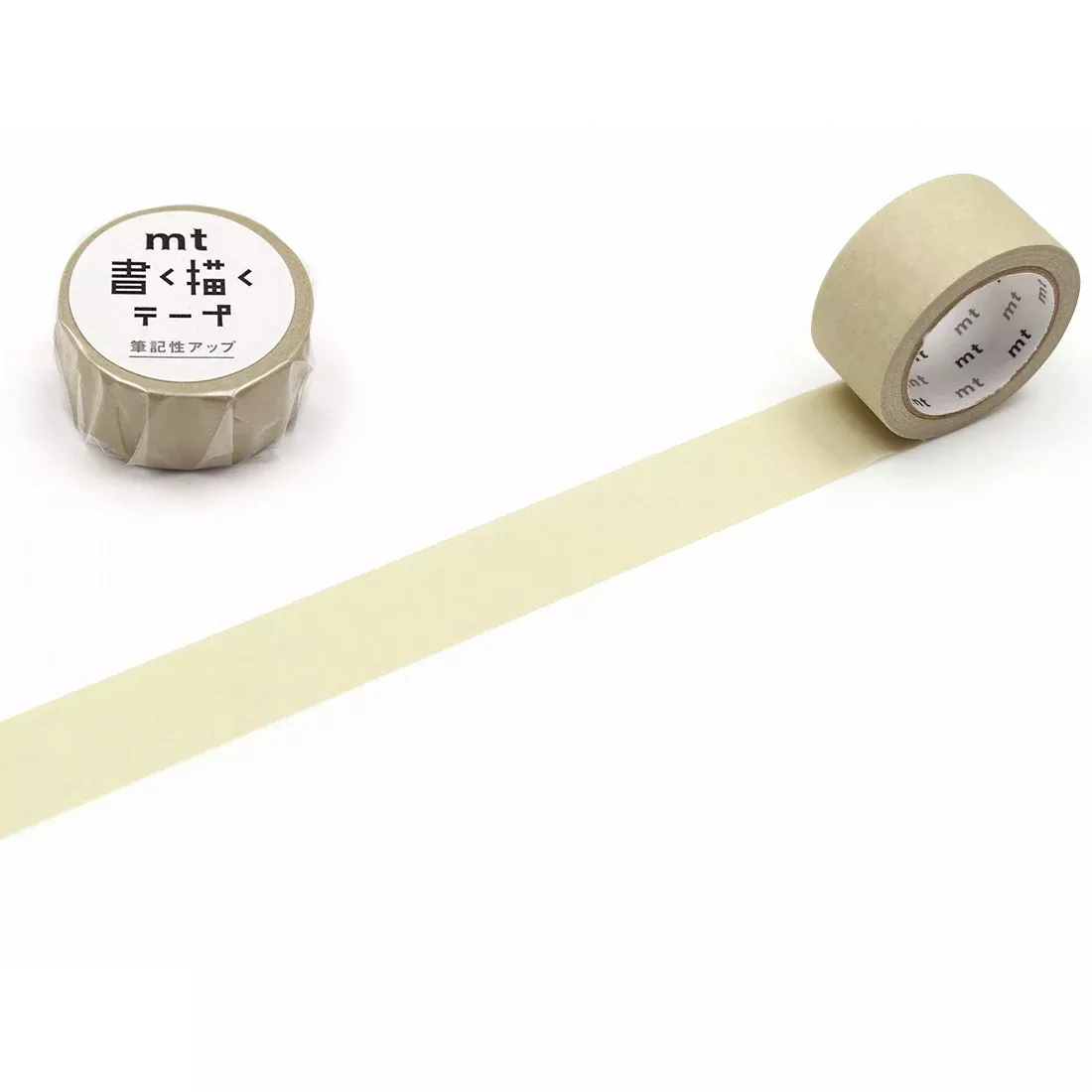MT KakuKaku Write And Draw Washi Tape - Dull Yellow