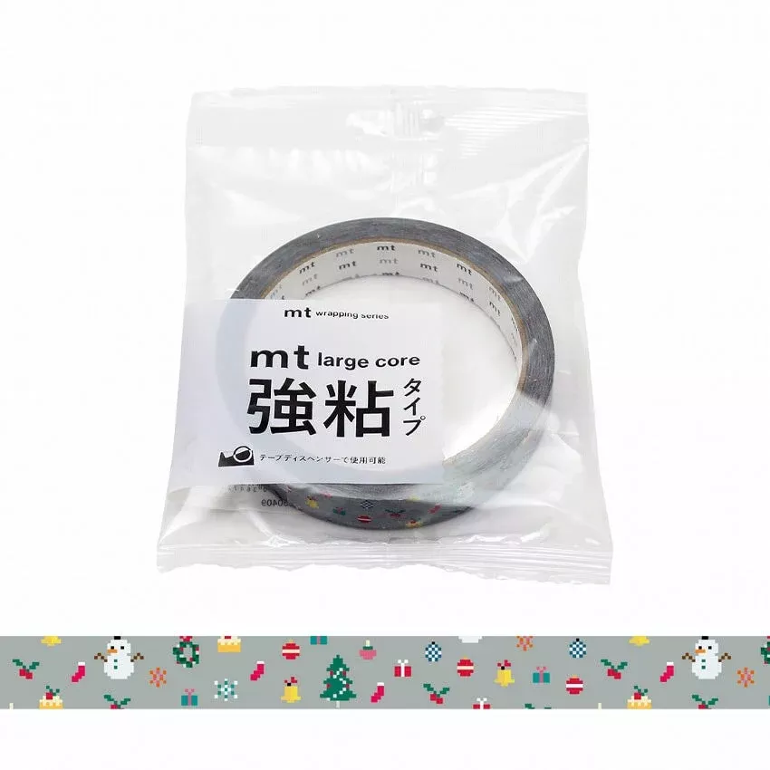 MT Large Core Washi Tape - Christmas Pixel