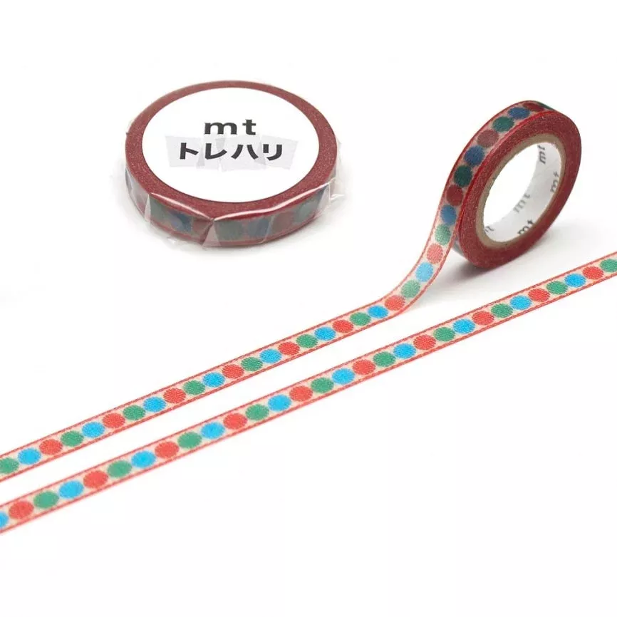 MT Trehari Washi Tape Tyrolean Dot (Fab Tracing Paper)