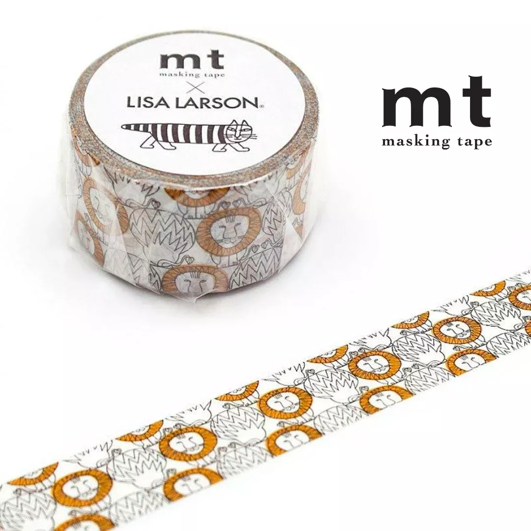 MT x Lisa Larson Washi Tape -Lion